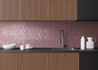 Настенная плитка Melody Bordeaux 20x20 Monopole глянцевая керамическая 85688