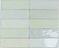 Настенная плитка Safi Mint (122105) 5,2х16 DNA Tiles глянцевая керамическая