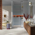 Настенная плитка fTOM Materia Brillante Gocce Bianco 50x120 RT Fap Ceramiche глянцевая керамическая УТ-00066626