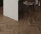 Керамогранит Wood Latina Brown Chevron Коричневый 60х120 матовый карвинг Laparet универсальная плитка х9999311157