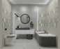 Настенная плитка Lunario Bianco 24.2x70 Eletto Ceramica матовая керамическая 00-00108495