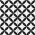 Керамогранит Circle Black Pre. 45x45 Prissmacer матовый универсальный