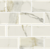 Мозаика I Classici Calacatta Gold 7,5x15 6 mm Mur. Matte (753303) керамогранит 30х30 см матовая, белый, серый