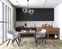 Керамогранит Prada GP Brown 41.2х41.2 Eurotile Ceramica матовый напольная плитка
