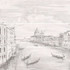 Панно 12109R/3x/3F Город на воде Venice, 3 части 25х75, обрезной (размер каждой части) 75х75 Kerama Marazzi матовое керамическое 