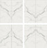 Панно Statuario Open Book 6 mm A+B Soft 320x320 REX Ceramiche I Classici матовый 9000160