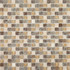 Мозаика BL8106 стекло+камень 30x30 см глянцевая чип 15x15 мм, бежевый, коричневый, серый