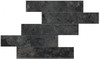 Мозаика Aix Fumée Brick Tumbled (A0UH) 37x37 Неглазурованный керамогранит
