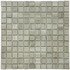 Мозаика Marble Mosaic Wood Grain Pol камень 30х30 см полированная чип 23х23 мм, серый