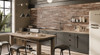 Керамогранит Harlem Dark Grey 4.8х45 Sadon глянцевый настенный J92492