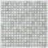 Мозаика Marble Mosaic Carrara Sivec Pol камень 30.5х30.5 см полированная чип 15х15 мм, серый, белый