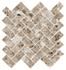 Мозаика K-332/MR/m06/282x303x9 керамогранит Kerranova Terrazzo матовая, бежевый, коричневый