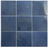 Керамогранит 32334 Bohemian Dark Blue 10x10 Equipe глянцевый, рельефный (рустикальный) настенная плитка УТ-00066823