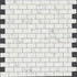 Декор Marvel Carrara P. Mosaico Lapp. Burattato керамогранит