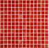 Мозаика Ezarri 2506-C стекло 31.3х49.5 см глянцевая чип 25х25 мм, красный