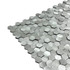 Мозаика Marble Mosaic Gravity Aluminium 3D Hexagon Metal (Big) алюминий 30х30 см чип 14х14 мм, серебро-silver