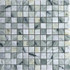 Мозаика Starmosaic Green Marble (JMST2502) натур. мрамор 30.5х30.5 см полированная чип 23х23 мм, зеленый, серый УТ-00000681