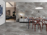 Керамогранит Patara Grigio серый 60x60 глянцевый напольный