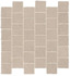 Мозаика Boost Natural Ash Mosaico Tumbled 31x31 керамогранит матовая, бежевый A7CG