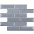 Мозаика Metro Bluish-Grey Glossy 45х145 (KM41843) керамическая 28.68х29.56
