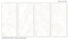 Керамогранит Oni White 120x280 Matt Geotiles матовый универсальная плитка УТ-00000630