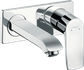 Смеситель Hansgrohe Metris для раковины (внешняя часть), излив 165 мм