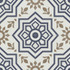 Керамогранит Bursa Blue Pre-cut 45x45 Etili Seramik матовый напольный