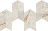 Мозаика Marvel Diva White Everest Mosaico Chevron Velvet 17.5х46.3 см  керамогранит Atlas Concorde Italy сатинированная, серый AYD4