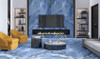 Керамогранит Royal Onyx Azul Matt 80х160 Ennface матовый универсальная плитка ENONX3205MT80160
