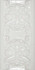 Бордюр Cevica Plus Classic 10 White Zinc 7.5х15