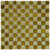 Мозаика Marble Mosaic Chic Gold стекло 30х30 см глянцевая чип 23x23 мм, золотой-oro-gold