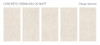 Керамогранит Concreto Crema 60x120 Matt Staro матовый универсальная плитка УТ-00000298