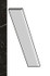 Плинтус Allure Imperial Black Battiscopa 7,2x60 Lap/Аллюр Империал Блек 7,2x60 Шлиф лаппатированный (полуполированный) керамогранит