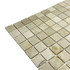 Мозаика Marble Mosaic Crema Marfil Pol камень 30х30 см полированная чип 23х23 мм, бежевый