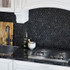 Мозаика Hex Marquina (на сетке) 3.5х3 стекло 30.7х31.7