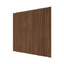 Стеновая квадратная панель Полосы МДФ Ликорн Орех темный Ликорн мм (4 шт.)