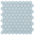Мозаика Hex Nordic № 925 Голубой (на сетке)