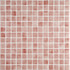 Мозаика Ezarri 2564-B стекло 31.3х49.5 см глянцевая чип 25х25 мм, розовый