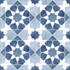 Напольная плитка Rabat Blue 45х45 Kerlife-Navarti матовая керамическая 00000040236