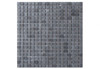 Мозаика Мangolia Tum. 30.5х30.5 см камень матовая чип 15х15 мм, серый