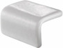 Мозаика Ezarri Corner 45 - A Safe стекло 3х5х2.5 см матовая, антислип чип 50х50 мм, белый