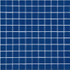Мозаика стеклянная Aquaviva Сristall Темный Кобальт LM60 30х30 см глянцевая чип 25х25 мм, 019925