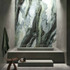 Керамогранит Avantgarde Black Matt Rect 6 mm 120x278 Italon матовый универсальная плитка 600180000060