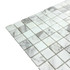 Мозаика Marble Mosaic Volakas White Pol мрамор 30.5х30.5 см полированная чип 15х15 мм белый, серый