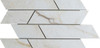 Мозаика Mk.Chevron Cre Rm 17х35.2 керамогранит La Faenza Monoceram Oro матовая, белый