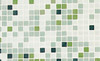Мозаика Verde - часть 3 2.5x2.5 стекло 31.3х49.5