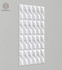 Стеновая декоративная панель Geometrium ECOGR0206W Alpine Walls под покраску 1200х600х25 мм