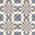 Керамогранит Epoque Blue 44,5x44,5 Dual Gres матовый напольный DG_TE_EDP_BL_DP