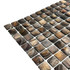 Мозаика Marble Mosaic Convex Coffe Shell ракушка 30.5х30.5 см чип 20х20 мм, коричневый, темно-коричневый