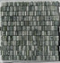 Мозаика PIX 316 Jet Green, мрамор 30.7х31 см Pixmosaic матовая чип произвольный, зеленый, серый 